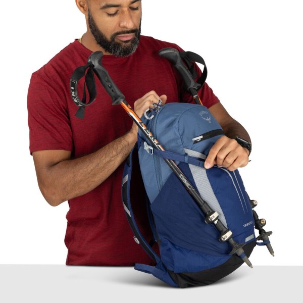 Σακίδιο Πλάτης Osprey Sportlite 20LT Graphite Purple Σακίδιο Πλάτης Osprey Sportlite 20LT Graphite Purple