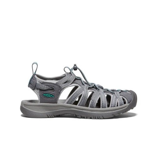 Keen Women's Whisper Γυναικεία Σανδάλια Medium Grey/Peacock Green