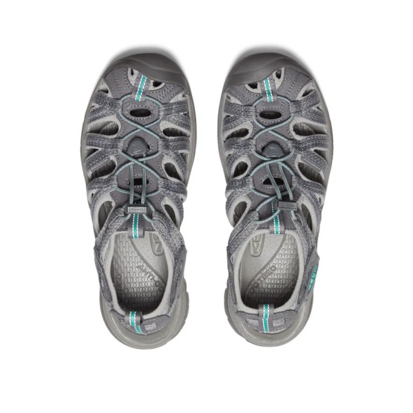 Keen Women's Whisper Γυναικεία Σανδάλια Medium Grey/Peacock Green No40