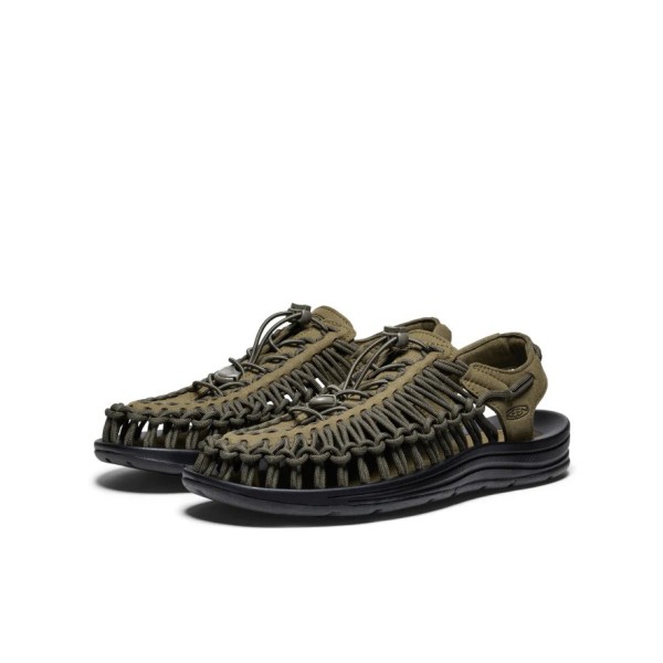 Keen Uneek M Ανδρικά Sneakers Dark Olive/Black ΣΑΝΔΑΛΙΑ