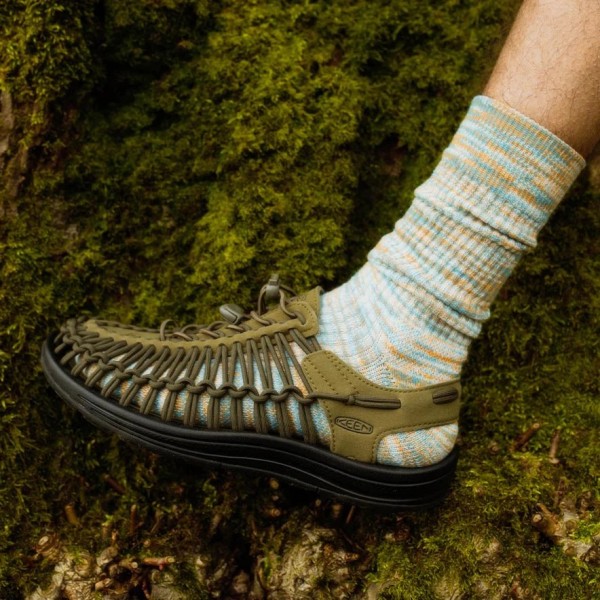 Keen Uneek M Ανδρικά Sneakers Dark Olive/Black ΣΑΝΔΑΛΙΑ