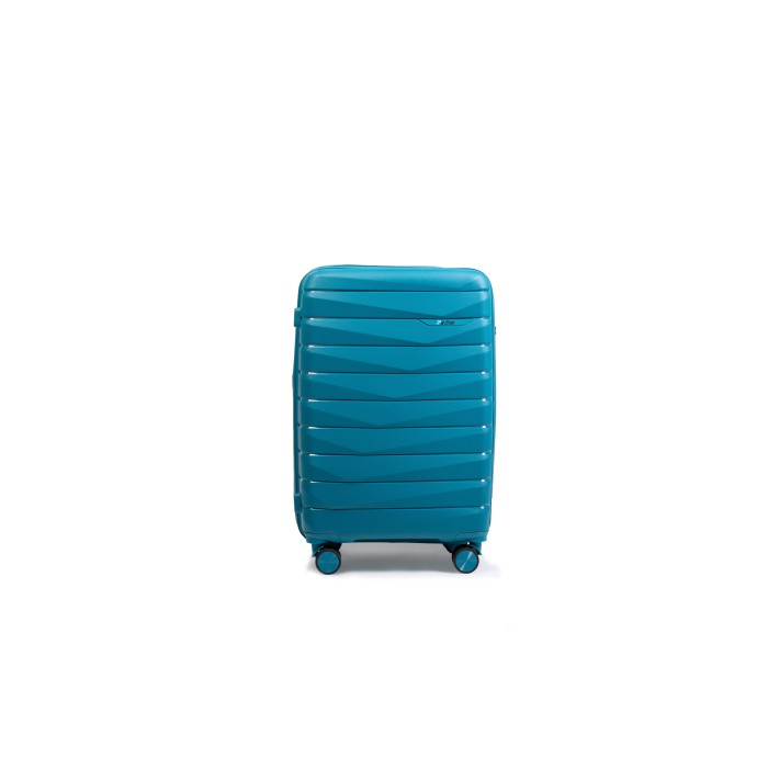 Βαλίτσα Μεσαία Σκληρή Paulter 1024-65 Επεκτεινόμενη Teal ΒΑΛΙΤΣΕΣ & ΣΑΚΟΙ ΤΑΞΙΔΙΟΥ