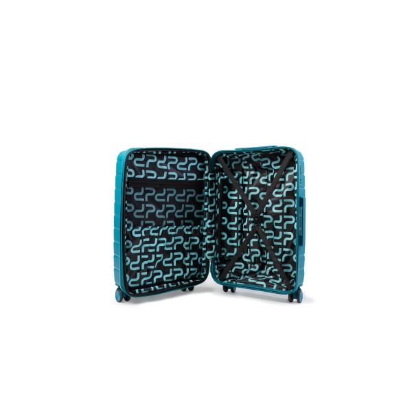 Βαλίτσα Μεσαία Σκληρή Paulter 1024-65 Επεκτεινόμενη Teal ΒΑΛΙΤΣΕΣ & ΣΑΚΟΙ ΤΑΞΙΔΙΟΥ