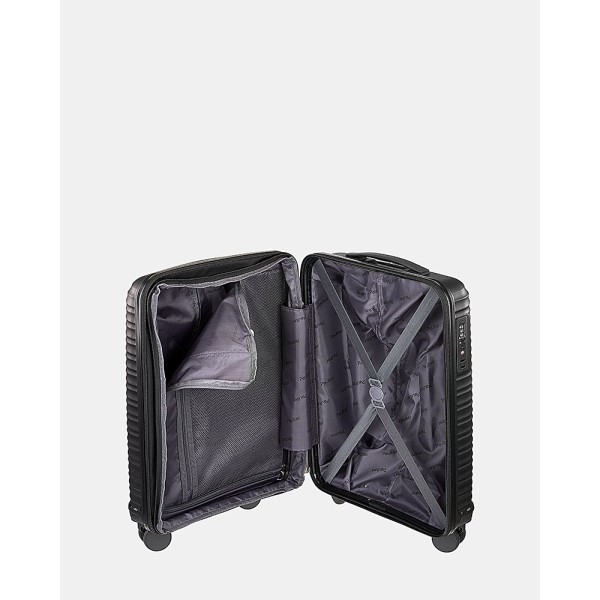 Βαλίτσα Μεσαία Σκληρή Paulter 1025-66 Επεκτεινόμενη Μαύρο