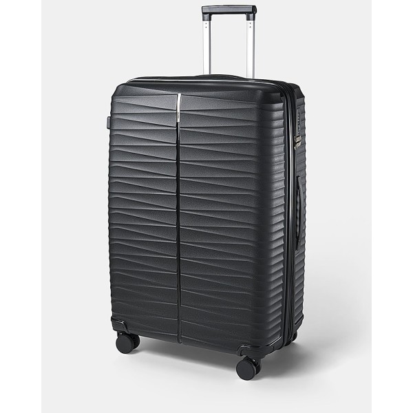 Βαλίτσα Μεσαία Σκληρή Paulter 1025-76 Επεκτεινόμενη Μαύρο