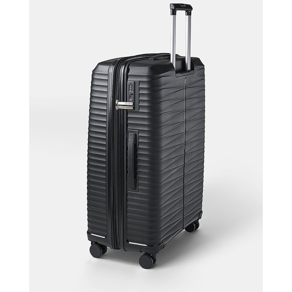 Βαλίτσα Μεσαία Σκληρή Paulter 1025-76 Επεκτεινόμενη Μαύρο