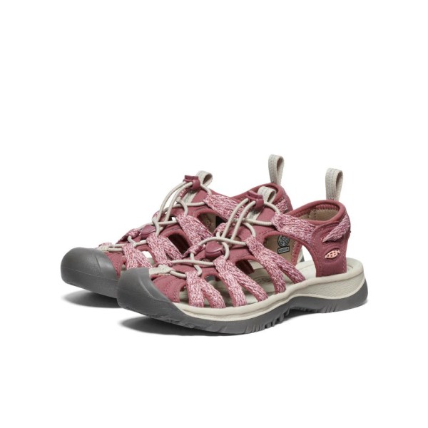 Keen Women's Whisper Γυναικεία Σανδάλια Rose Brown/Peach Parfait ΣΑΝΔΑΛΙΑ