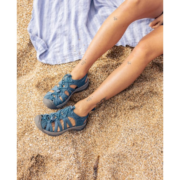 Keen Women's Whisper Γυναικεία Σανδάλια Rose Brown/Peach Parfait ΣΑΝΔΑΛΙΑ