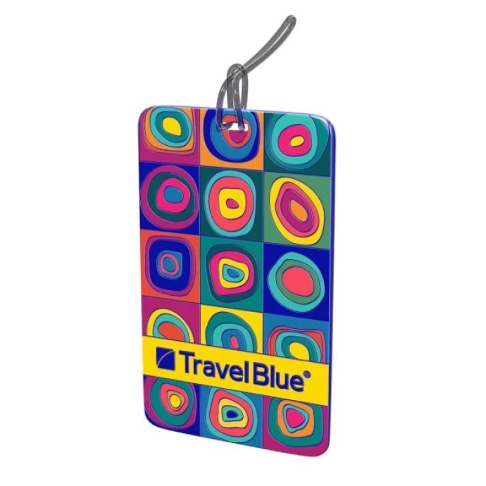 Ετικέτα Αποσκευών Travel Blue 103 Squares I.D. Tag Ετικέτα Αποσκευών Travel Blue 103 Squares I.D. Tag