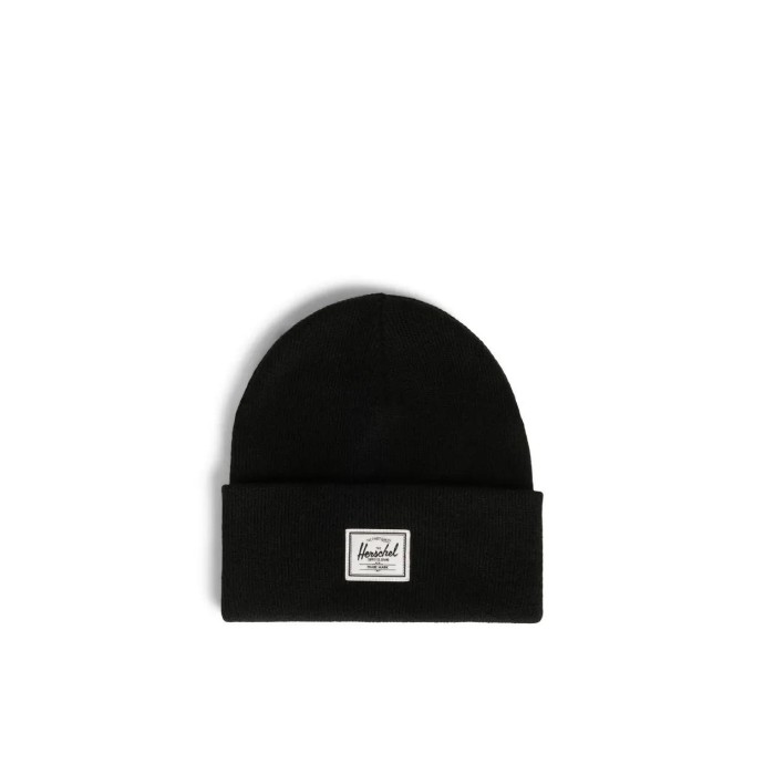 Σκούφος Herschel Elmer Beanie 1065-0001 Black O/S