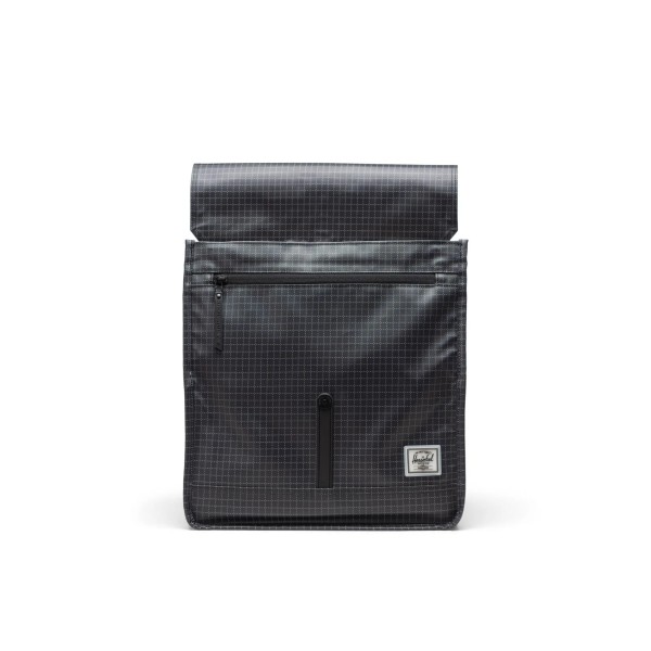 Σακίδιο Πλάτης Herschel City Backpack Mid-Volume Weather Resistant 10998-06813 Grid Black
