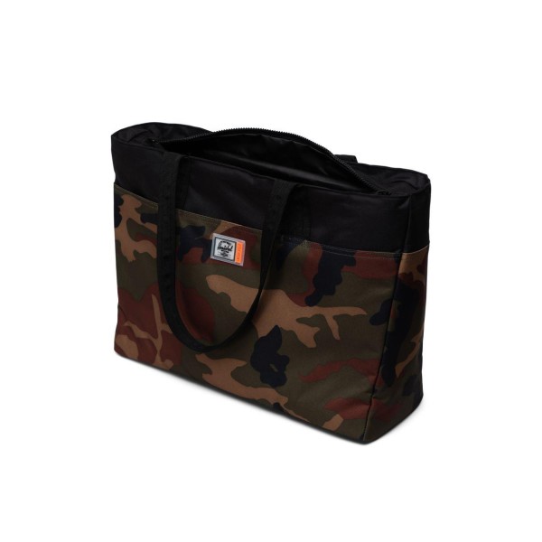 Ισοθερμική Τσάντα Ώμου Herschel Alexander Zip Tote - Large 32lt| Insulated 11066-05440 Woodland Camo ΤΣΑΝΤΕΣ & ΠΟΡΤΟΦΟΛΙΑ
