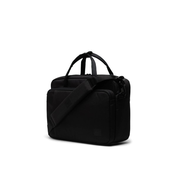 Χαρτοφύλακας Laptop Herschel Gibson Messenger 11290-00001 Black Two