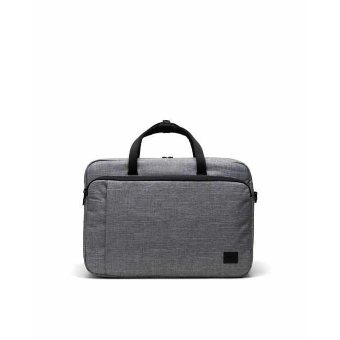 Χαρτοφύλακας Herschel Bowen Duffle Tech 11293-00919 Raven Crosshatch ΤΣΑΝΤΕΣ & ΠΟΡΤΟΦΟΛΙΑ