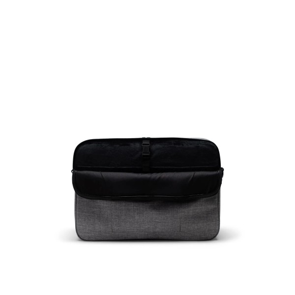 Χαρτοφύλακας Herschel Bowen Duffle Tech 11293-00919 Raven Crosshatch ΤΣΑΝΤΕΣ & ΠΟΡΤΟΦΟΛΙΑ