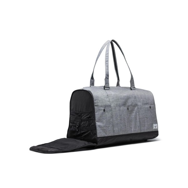 Σακβουαγιάζ Herschel Supply Co Bennett Duffle 11375-00919 Raven Crosshatch ΒΑΛΙΤΣΕΣ & ΣΑΚΟΙ ΤΑΞΙΔΙΟΥ