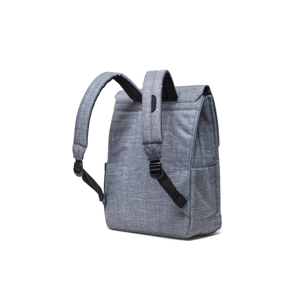 Σακίδιο Πλάτης Herschel City Backpack 11376-00919 Raven Crosshatch ΣΑΚΙΔΙΑ ΠΛΑΤΗΣ