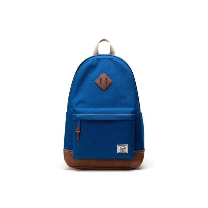 Σακίδιο Πλάτης Herschel Heritage Backpack 11383-06288 True Blue/White Stitch ΣΑΚΙΔΙΑ ΠΛΑΤΗΣ