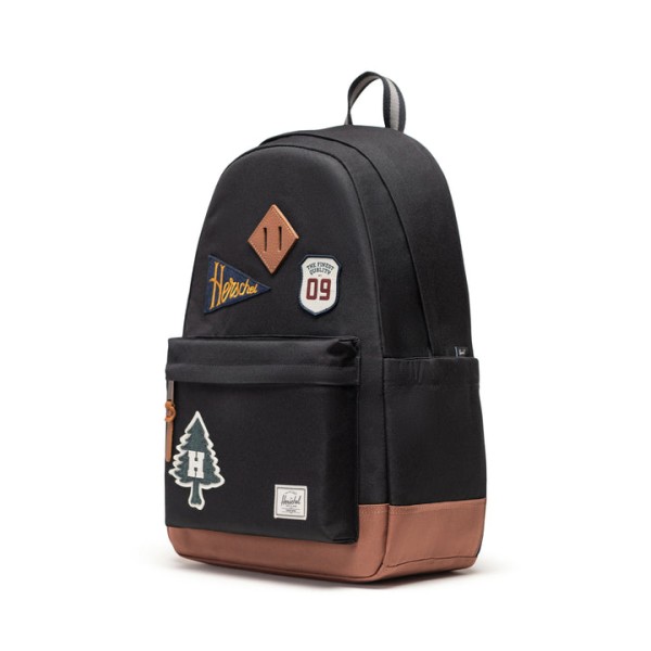 Σακίδιο Πλάτης Herschel Heritage Backpack 11383-07785 Patches Black