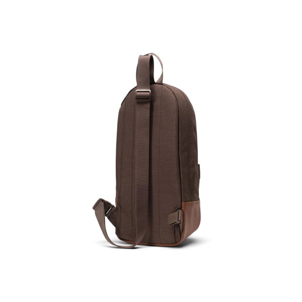 Σακίδιο Πλάτης Herschel Heritage Heritage Shoulder Bag 11388-06499 Chocolate Brown Crosshatch/Tan ΤΣΑΝΤΕΣ & ΠΟΡΤΟΦΟΛΙΑ