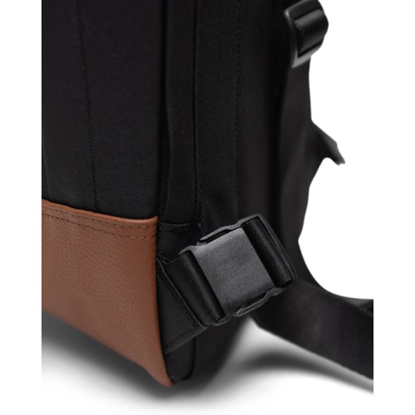 Σακίδιο Πλάτης Herschel Heritage Heritage Shoulder Bag 11388-06499 Chocolate Brown Crosshatch/Tan ΤΣΑΝΤΕΣ & ΠΟΡΤΟΦΟΛΙΑ