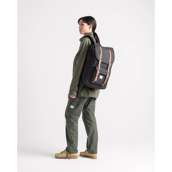 Σακίδιο Πλάτης Herschel Little America Backpack 11390-00919 Raven Crosshatch