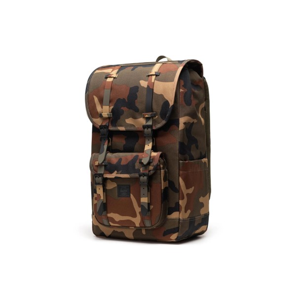 Σακίδιο Πλάτης Herschel Little America Backpack 11390-07129 Woodland Camo/Black Label