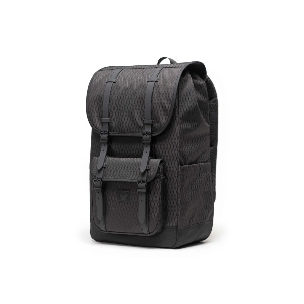 Σακίδιο Πλάτης Herschel Little America Backpack 11390-07391 Black Diamond/Black