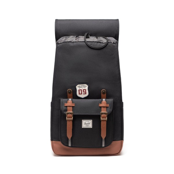 Σακίδιο Πλάτης Herschel Little America Backpack 111390-07785 Patches Black