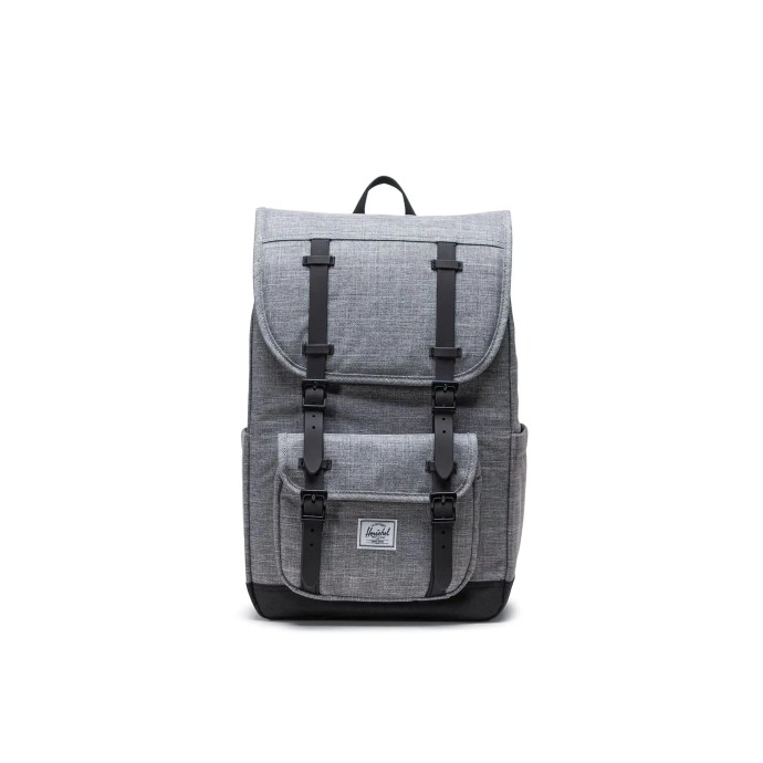 Σακίδιο Πλάτης Herschel Little America Mid Volume Backpack 11391-00919 Raven Crosshatch