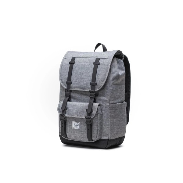 Σακίδιο Πλάτης Herschel Little America Mid Volume Backpack 11391-00919 Raven Crosshatch
