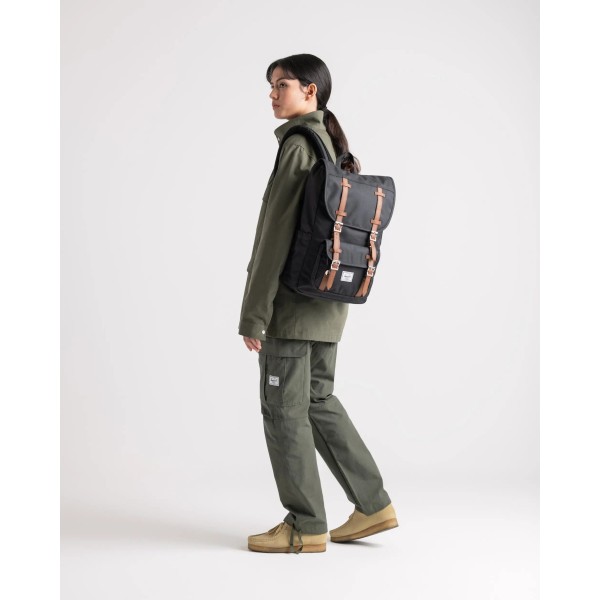 Σακίδιο Πλάτης Herschel Little America Mid Volume Backpack 11391-02112 Eucalyptus