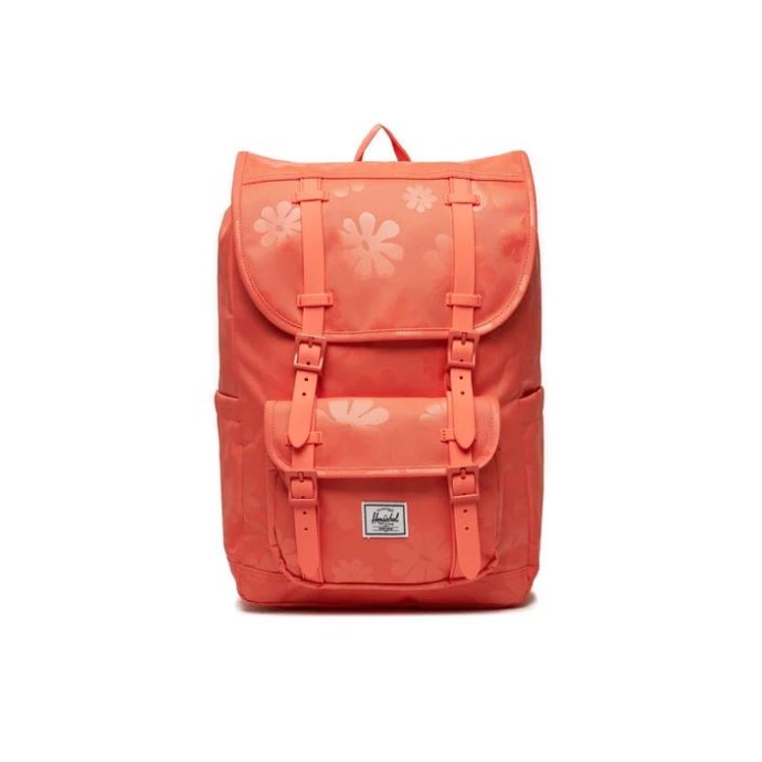 Σακίδιο Πλάτης Herschel Little America Mid Volume Backpack 11391-06180 Coral Floral Sun ΣΑΚΙΔΙΑ ΠΛΑΤΗΣ