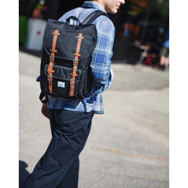 Σακίδιο Πλάτης Herschel Little America Mid Volume Backpack 111391-07784 Ivy Green Diamond
