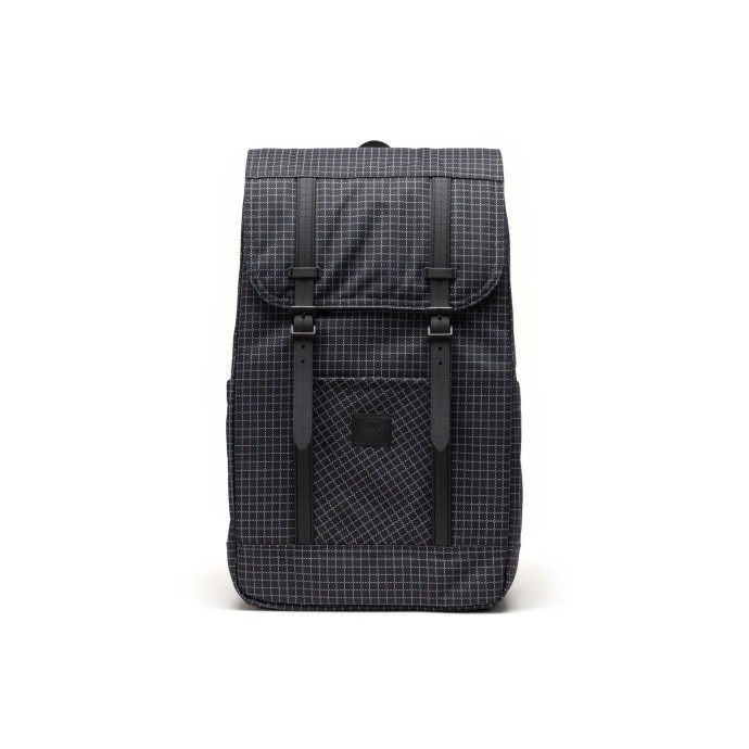 Σακίδιο Πλάτης Herschel Retreat Backpack 11397-06813 Grid Black Σακίδιο Πλάτης Herschel Retreat Backpack 11397-06813 Grid Black