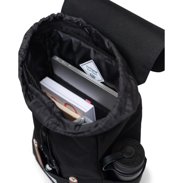 Σακίδιο Πλάτης Herschel Retreat Small 11400-00001 Black ΣΑΚΙΔΙΑ ΠΛΑΤΗΣ