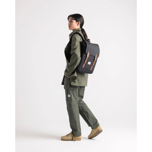 Σακίδιο Πλάτης Herschel Retreat Small 11400-00001 Black ΣΑΚΙΔΙΑ ΠΛΑΤΗΣ