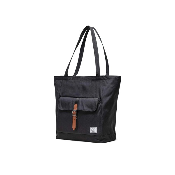Τσάντα ώμου Herschel Supply Retreat Tote 11401-00001 Black ΤΣΑΝΤΕΣ & ΠΟΡΤΟΦΟΛΙΑ
