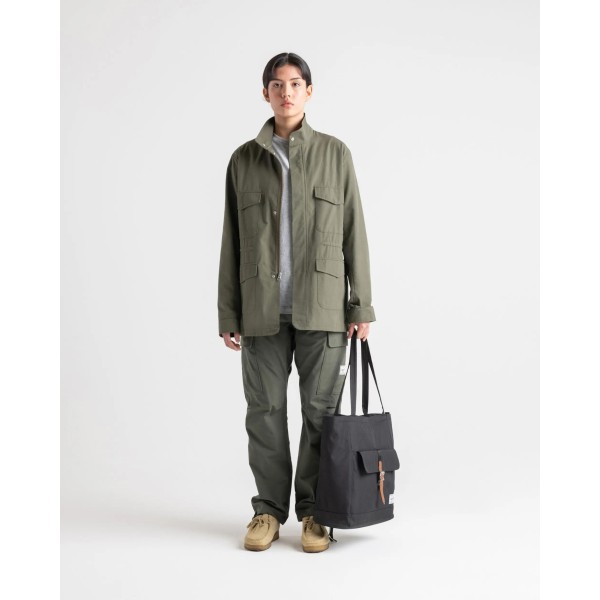 Τσάντα ώμου Herschel Supply Retreat Tote 11401-00001 Black ΤΣΑΝΤΕΣ & ΠΟΡΤΟΦΟΛΙΑ