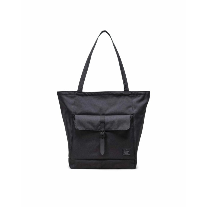 Τσάντα ώμου Herschel Supply Retreat Tote 11401-05881 Black Tonal ΤΣΑΝΤΕΣ & ΠΟΡΤΟΦΟΛΙΑ
