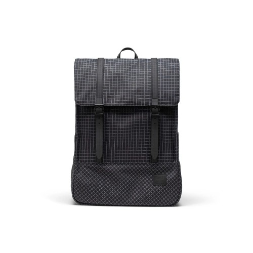 Σακίδιο Πλάτης Herschel Survey Backpack 11404-06813 Grid - Black