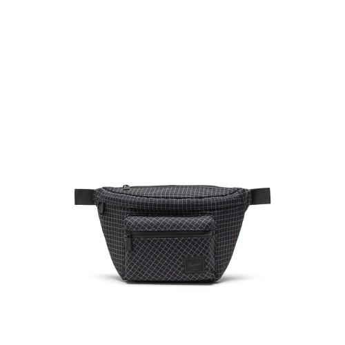 Τσαντάκι Mέσης Herschel Supply Co Pop Quiz Hip Pack 11406-06813 Grid Black