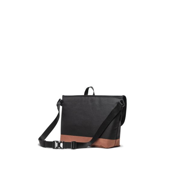 Χαρτοφύλακας Herschel Cove Messenger 11529-04735 Black/Saddle Brown Χαρτοφύλακας Herschel Cove Messenger 11529-04735 Black/Saddle Brown
