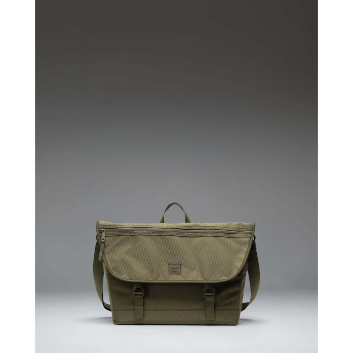 Χαρτοφύλακας Herschel Cove Messenger 11529-07784 Ivy Green Diamond