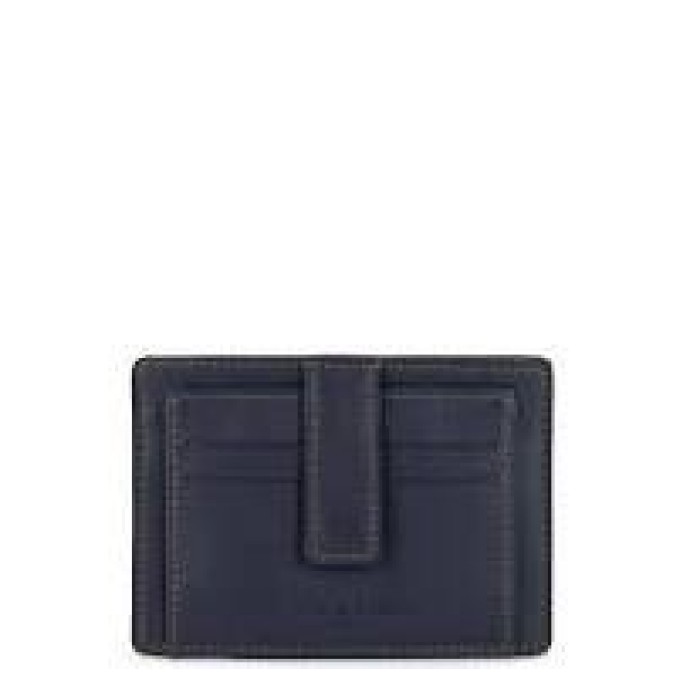 Καρτοθήκη Δερμάτινη Lancaster Soft Vintage Homme 120-41 Bleufonc Camel