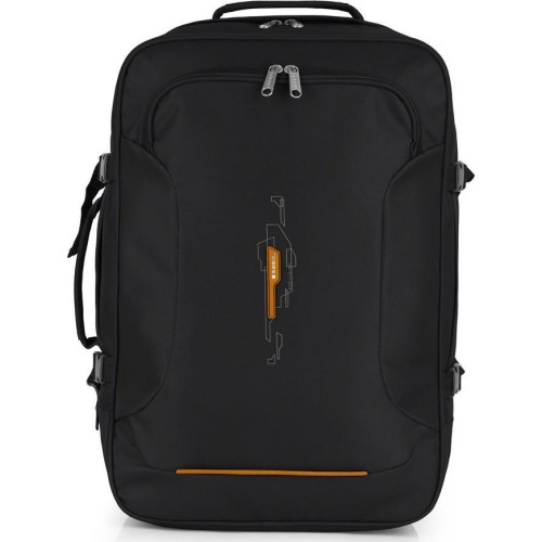 Σακίδιο Πλάτης - Χειραποσκευή Καμπίνας Gabol Week Travel Eco 122302 Μαύρο