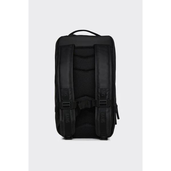 Σακίδιο Πλάτης Αδιάβροχο Rains Trail Rucksack 1230-01 Laptop 15'' Black ΣΑΚΙΔΙΑ ΠΛΑΤΗΣ