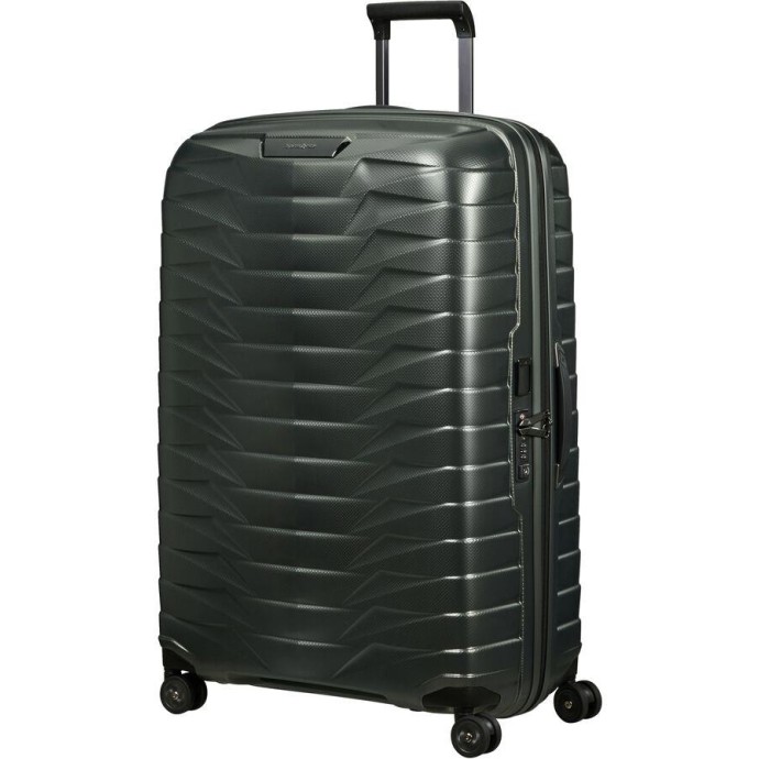 Βαλίτσα Μεγάλη Σκληρή Samsonite Proxis Spinner 81cm 126043-9781 Matt Climbing Ivy