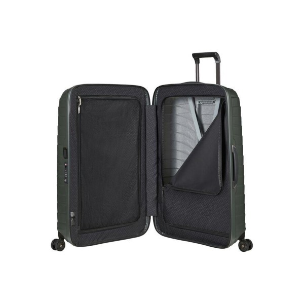 Βαλίτσα Μεγάλη Σκληρή Samsonite Proxis Spinner 81cm 126043-9781 Matt Climbing Ivy