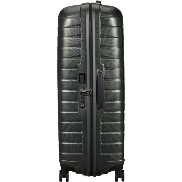 Βαλίτσα Μεγάλη Σκληρή Samsonite Proxis Spinner 81cm 126043-9781 Matt Climbing Ivy
